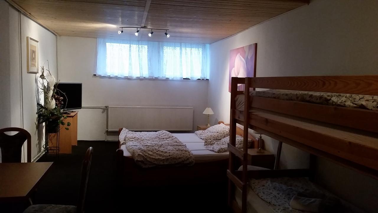 Pension Und Restaurant Die Burg Ehrenfriedersdorf Εξωτερικό φωτογραφία