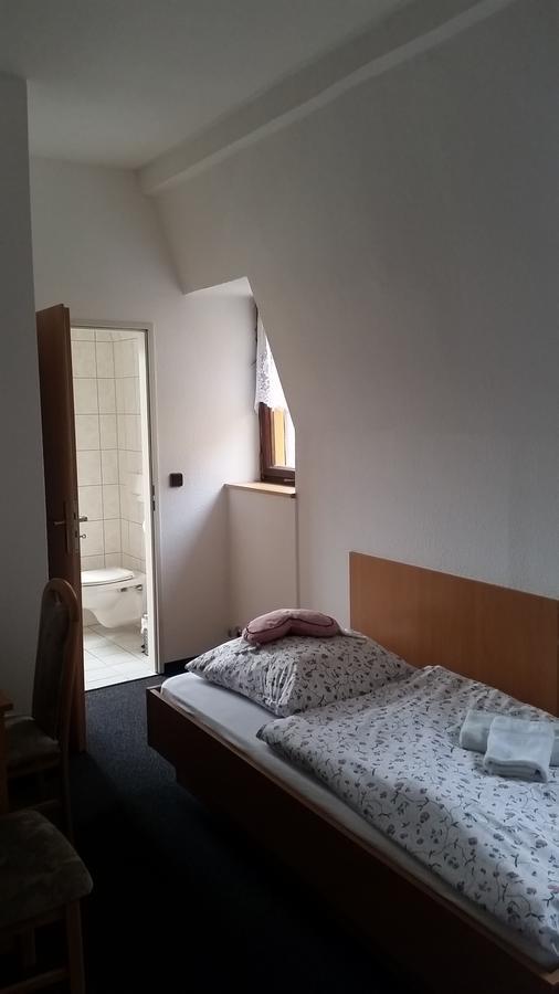 Pension Und Restaurant Die Burg Ehrenfriedersdorf Εξωτερικό φωτογραφία