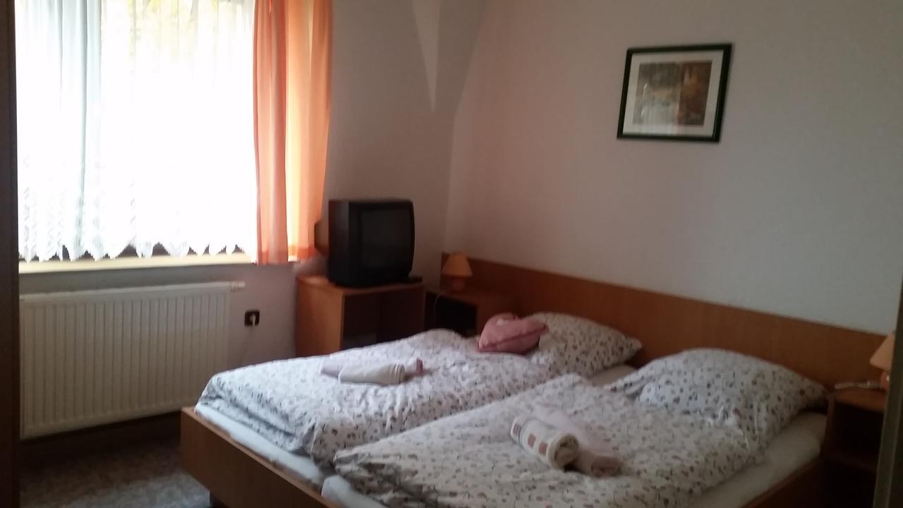 Pension Und Restaurant Die Burg Ehrenfriedersdorf Εξωτερικό φωτογραφία